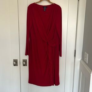 Chaps jersey cocktail dress
